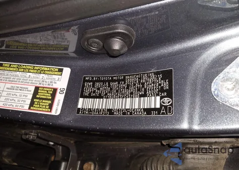 2015 Toyota Corolla Le from USA, damaged, VIN 2T1BURHE5FC457886